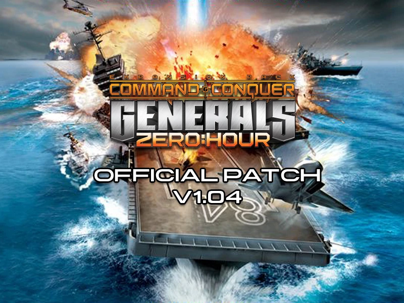 C&C Generals Zero Hour v1.04 Patch (English)