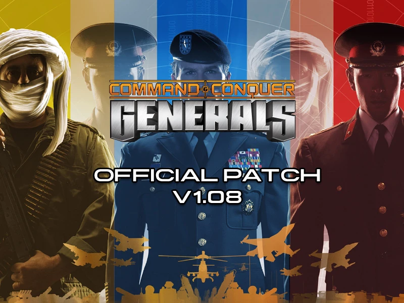 C&C Generals Zero Hour v1.08 Patch (English)