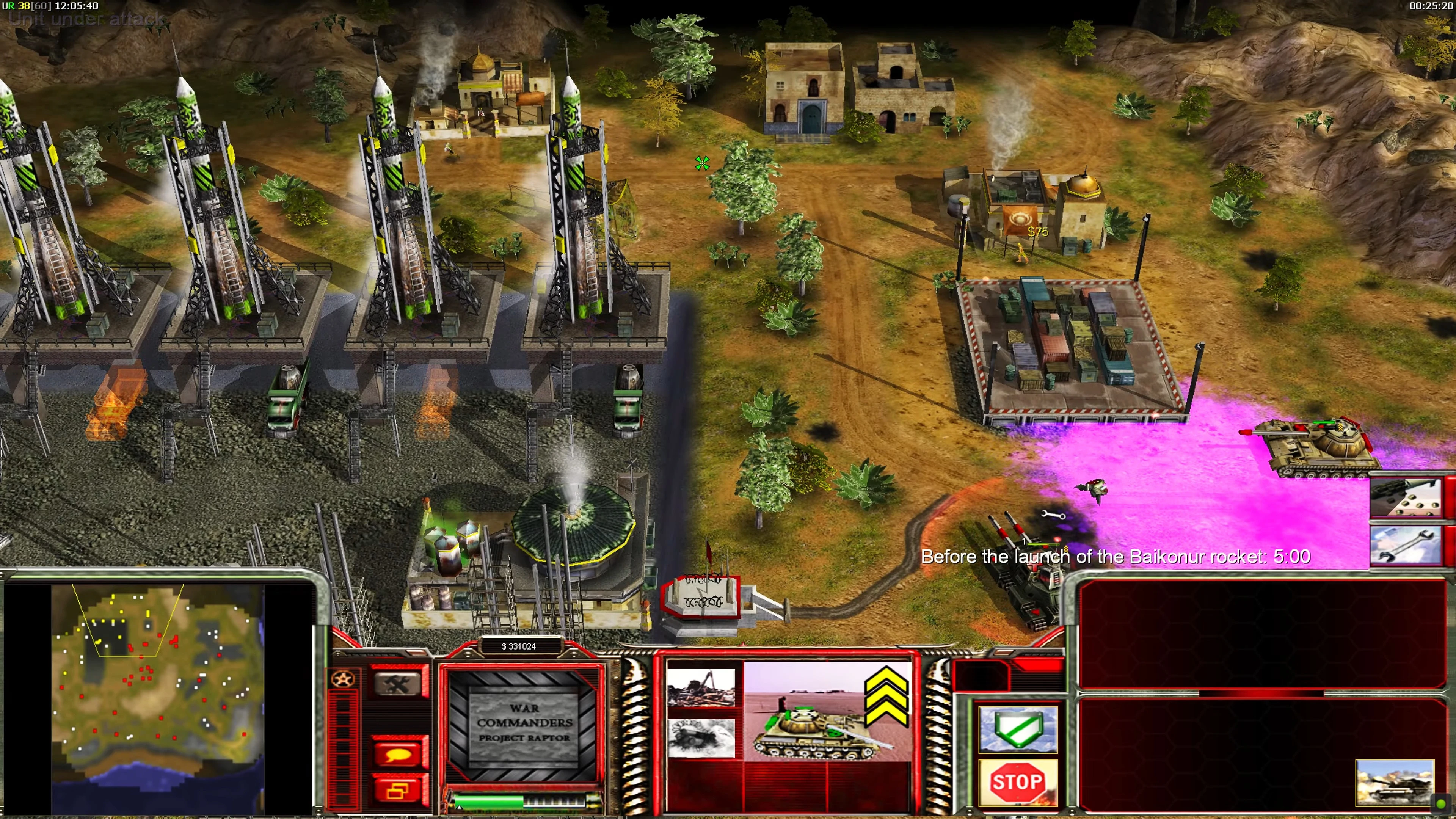 Generals Project Raptor: War Commanders