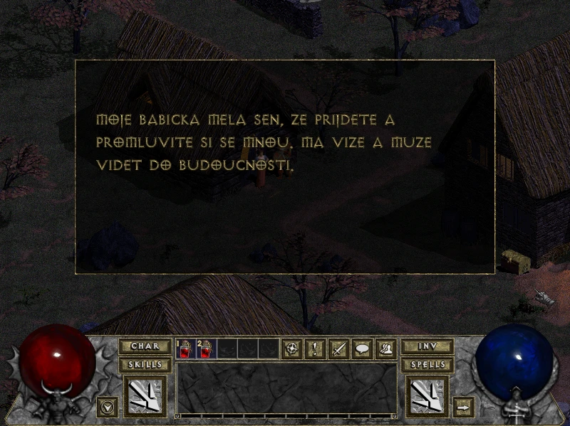 Czech Language Pack for Diablo I HD Mod (Belzebub)