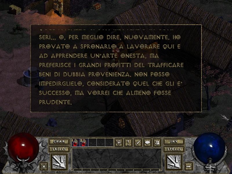 Italian Language Pack for Diablo I HD Mod (Belzebub)