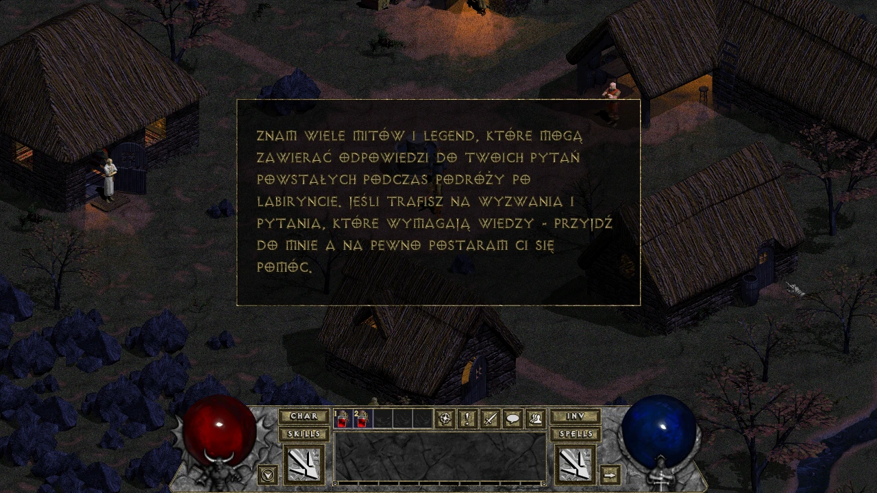 Polish Language Pack for Diablo I HD Mod (Belzebub)