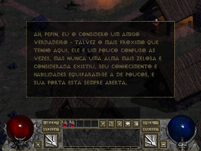 Portuguese (Brazilian) Language Pack for Diablo I HD Mod (Belzebub)