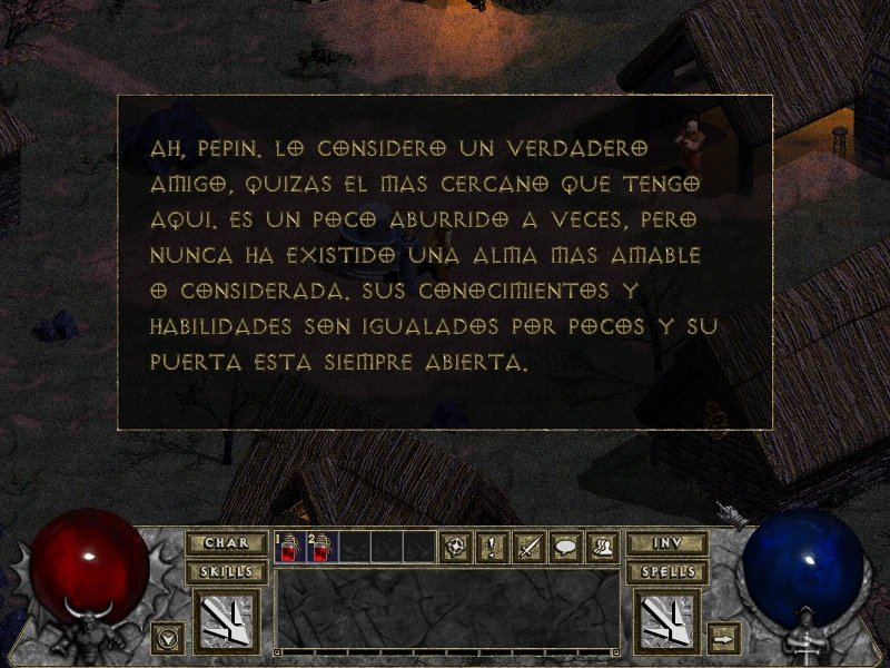 Spanish Language Pack for Diablo I HD Mod (Belzebub)