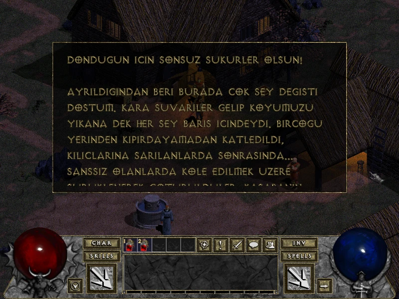 Turkish Language Pack for Diablo I HD Mod (Belzebub)