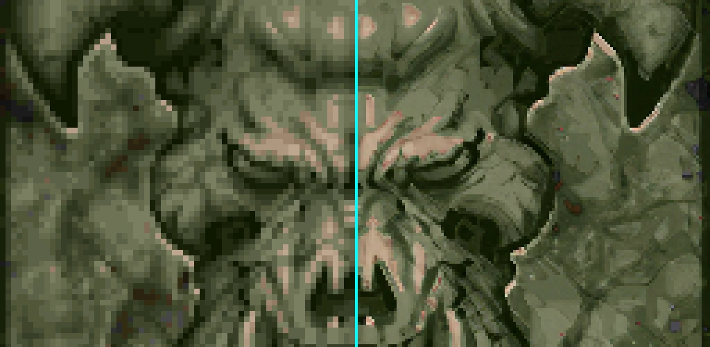 Doom Neural Upscale 2X
