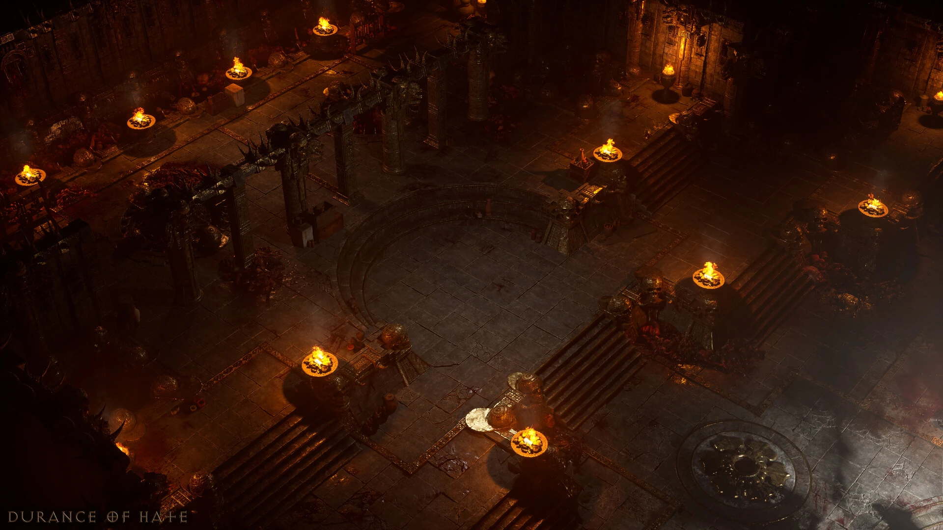 Nowa wersja Durance of Hate z Diablo II, stworzona w Unreal Engine z detalicznymi teksturami i oświetleniem.