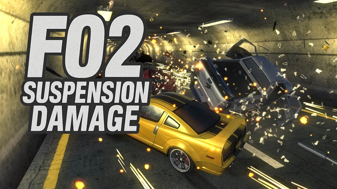 FlatOut 2 Suspension Damage