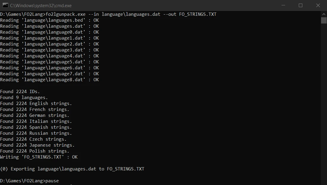 FlatOut Language File Tools