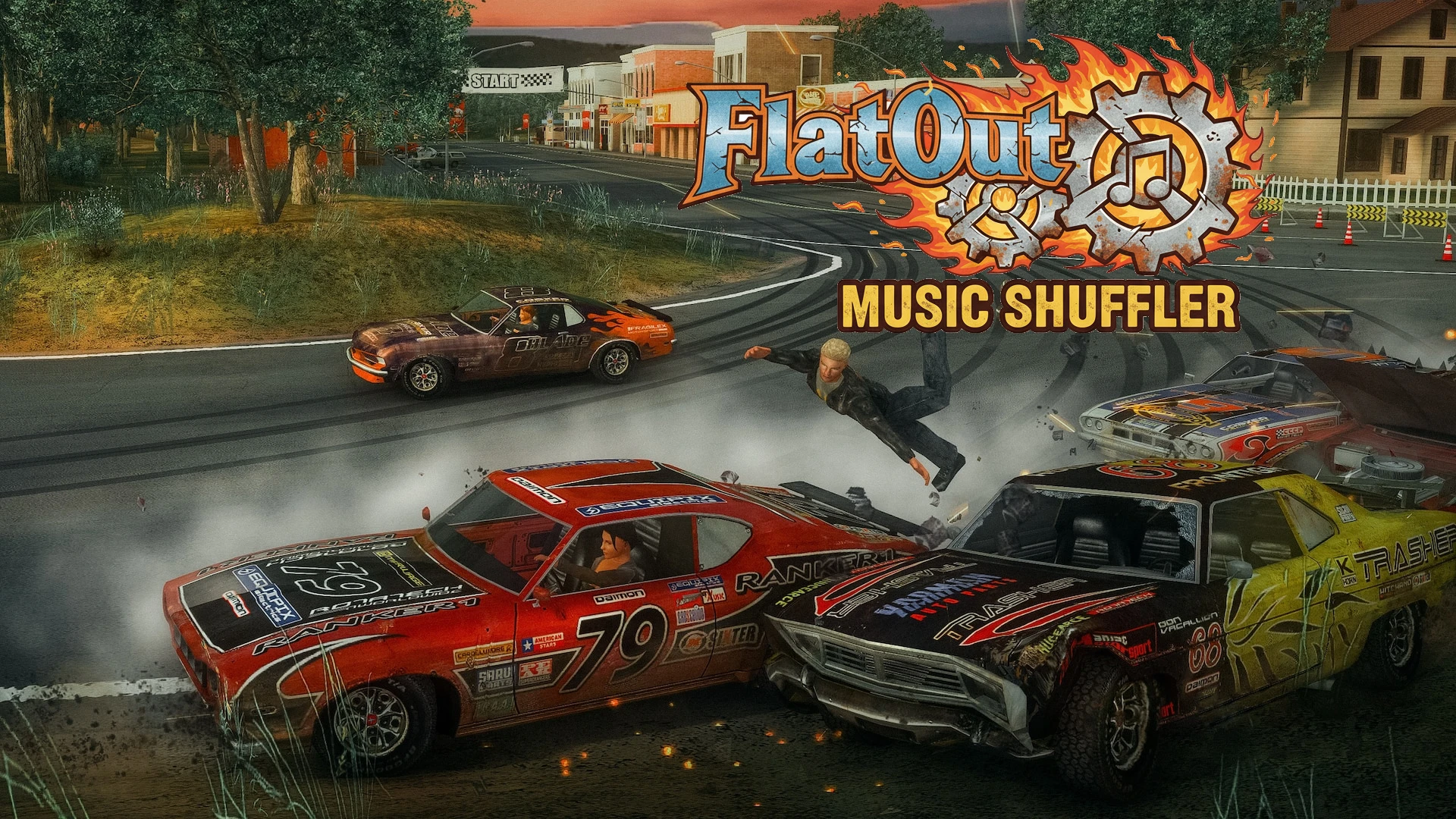 FlatOut Music Shuffler