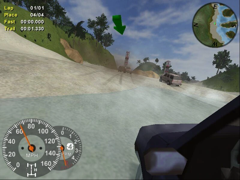 Screenshot aus dem Spiel 4x4 Evolution 2 (2001)