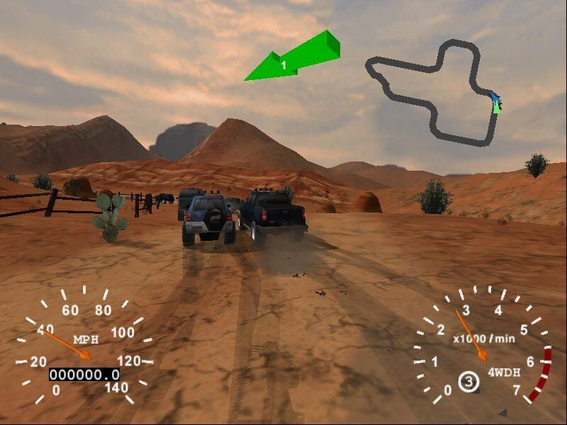 Скриншот из игры 4x4 Evolution (2000)