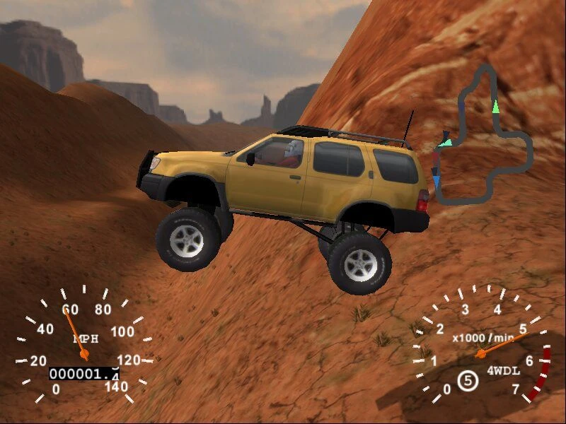 Screenshot from the game 4x4 Evolution (2000)