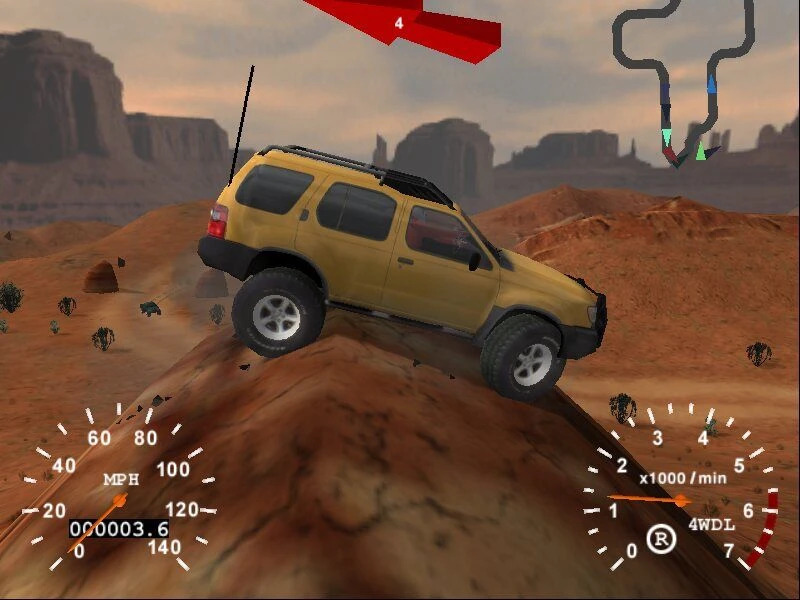 Screenshot from the game 4x4 Evolution (2000)