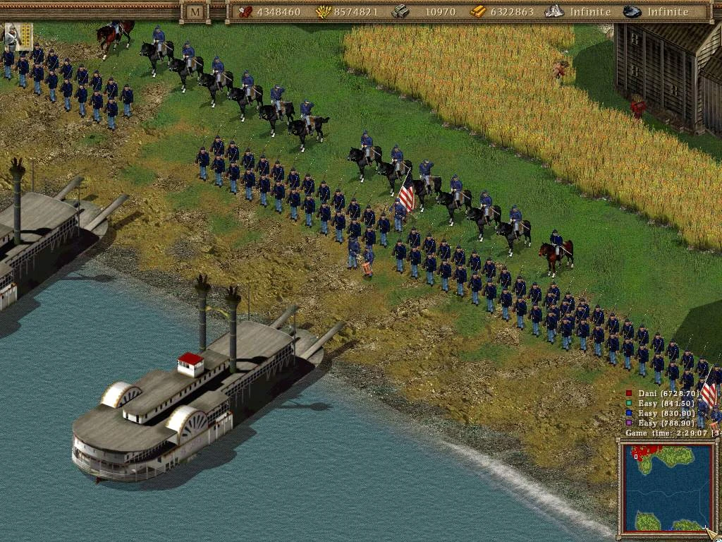 Image from the game American Conquest: Divided Nation (2006)