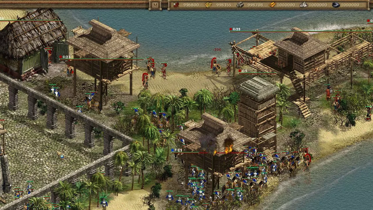 Image from the game American Conquest: Fight Back (2003)