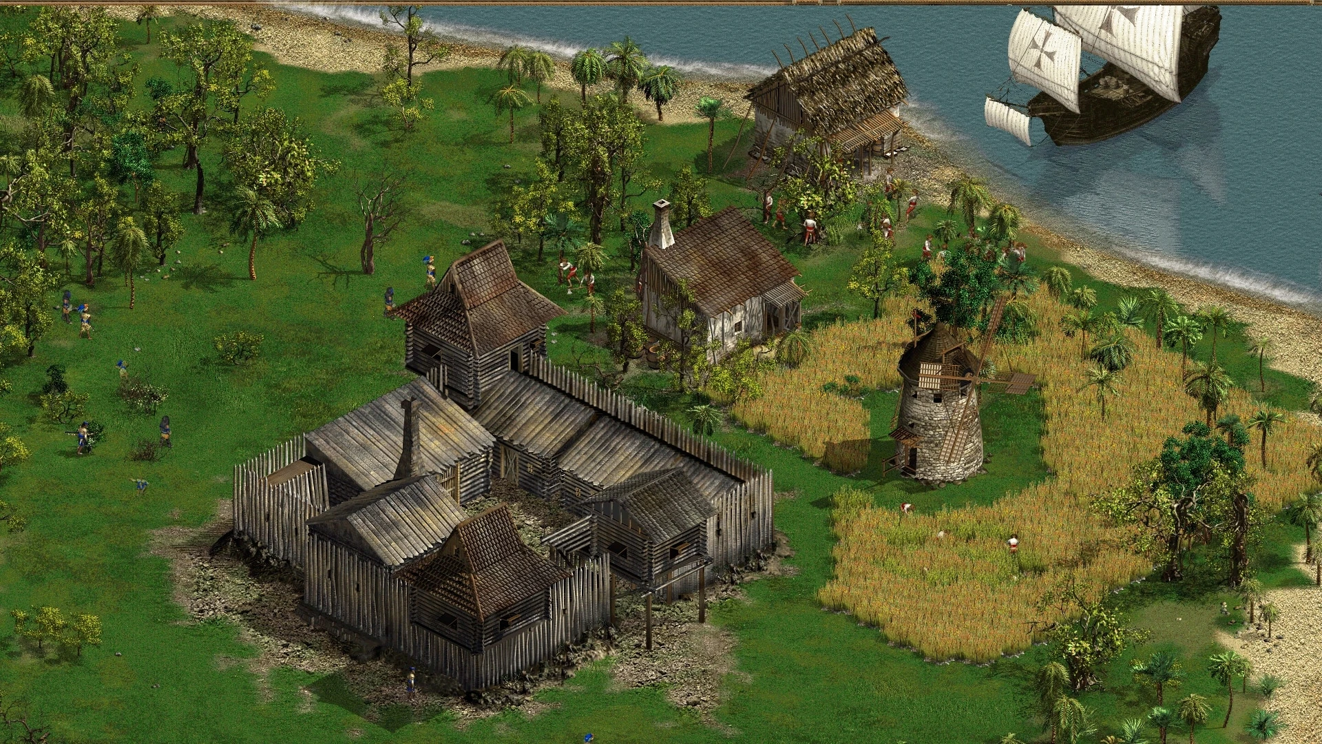 Image from the game American Conquest (2002)
