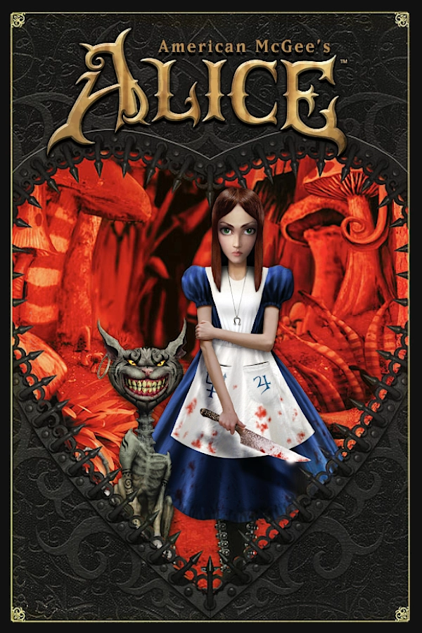Póster del juego American McGee's Alice (2000)