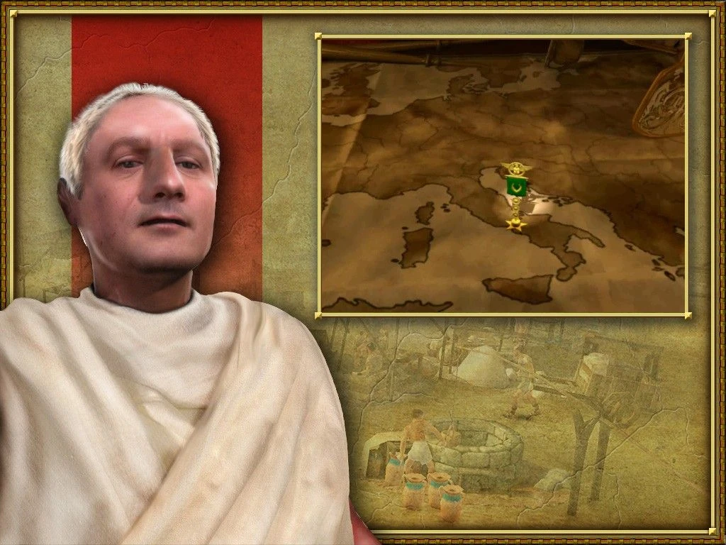 Image from the game CivCity: Rome (2006)