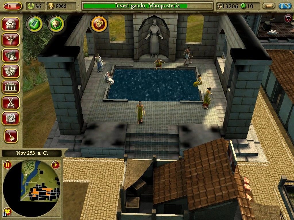Image from the game CivCity: Rome (2006)