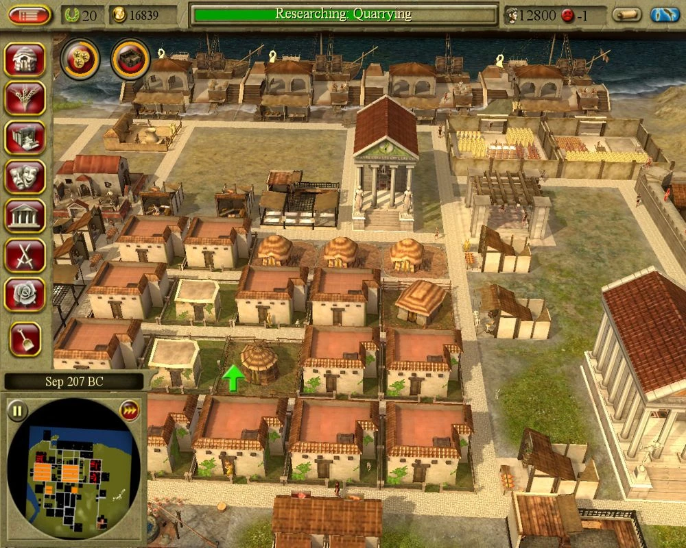 Image from the game CivCity: Rome (2006)