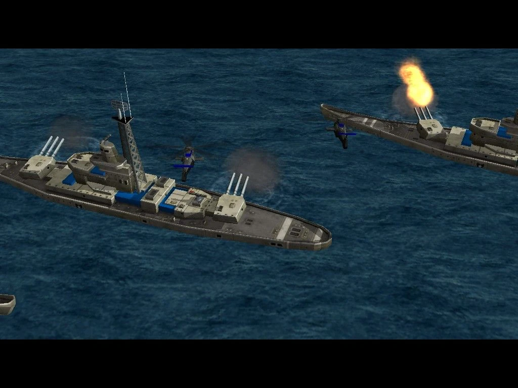 Screenshot from the game Command & Conquer: Generals (2003)