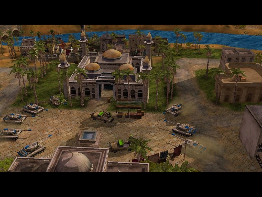 Screenshot from the game Command & Conquer: Generals (2003)