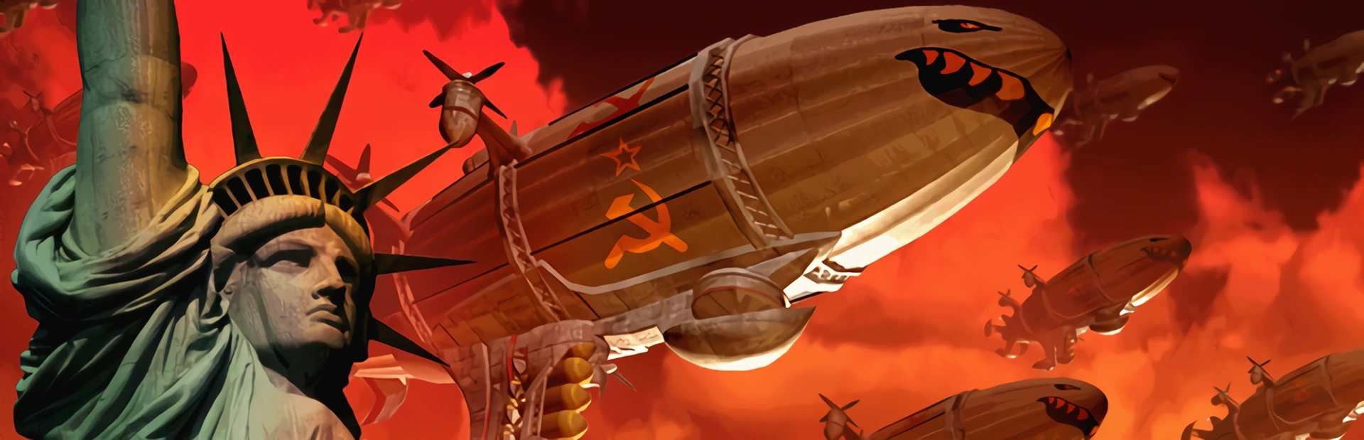 Background image from the game Command & Conquer: Red Alert 2 (2000)