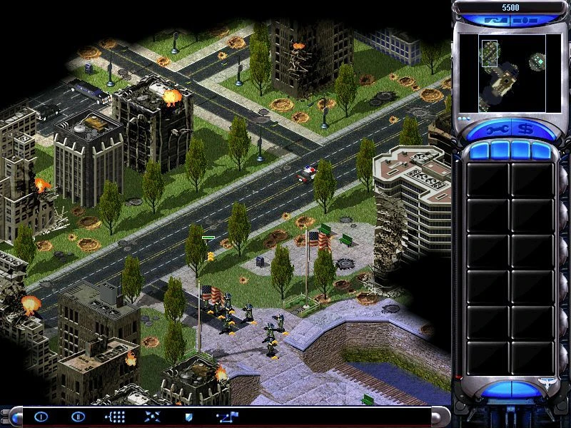 Image from the game Command & Conquer: Red Alert 2 (2000)
