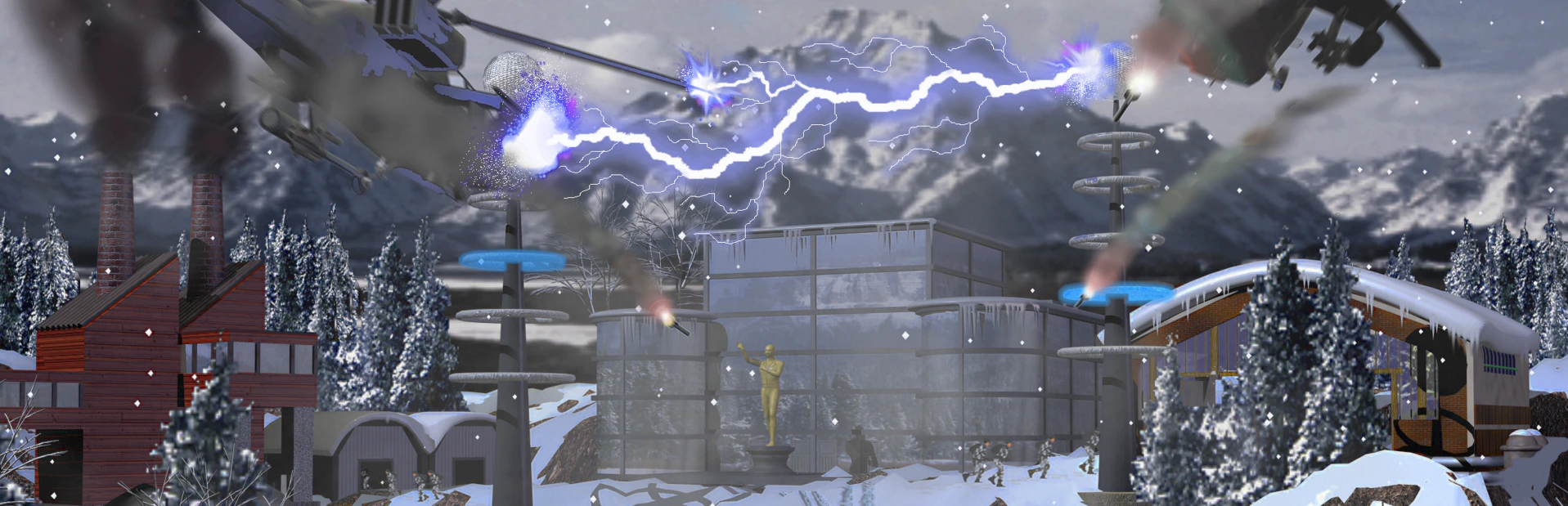 Background image from the game Command & Conquer: Red Alert (1996)
