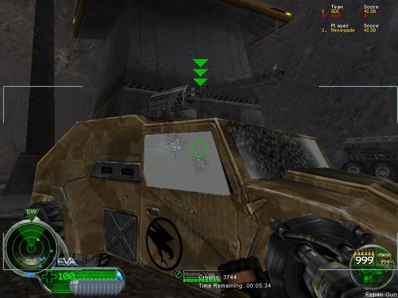 Image from the game Command & Conquer: Renegade (2002)