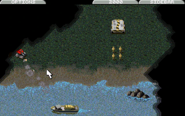 Screenshot from the game Command & Conquer: Tiberian Dawn (1995)