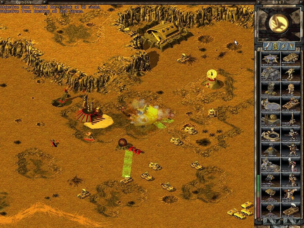 Image from the game Command & Conquer: Tiberian Sun (1999)