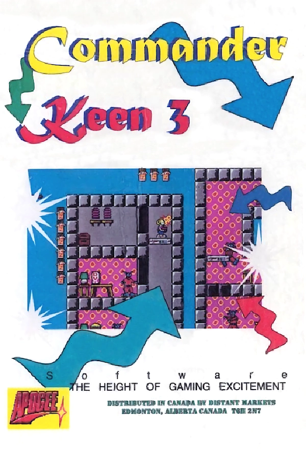 Spielposter von Commander Keen Episode III: Keen Must Die (1990)