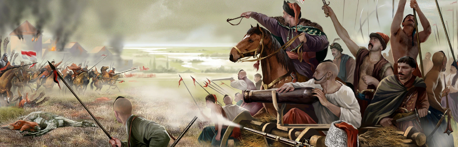 Фоновое изображение из игры Cossacks: Back to War (Казаки: Снова война) (2002)