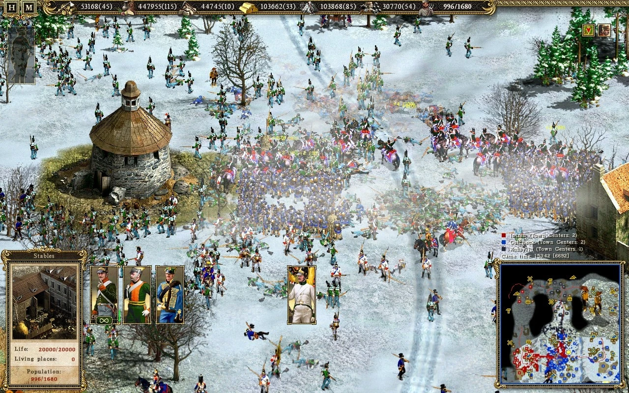 Image from the game Cossacks II: Battle for Europe (2006)