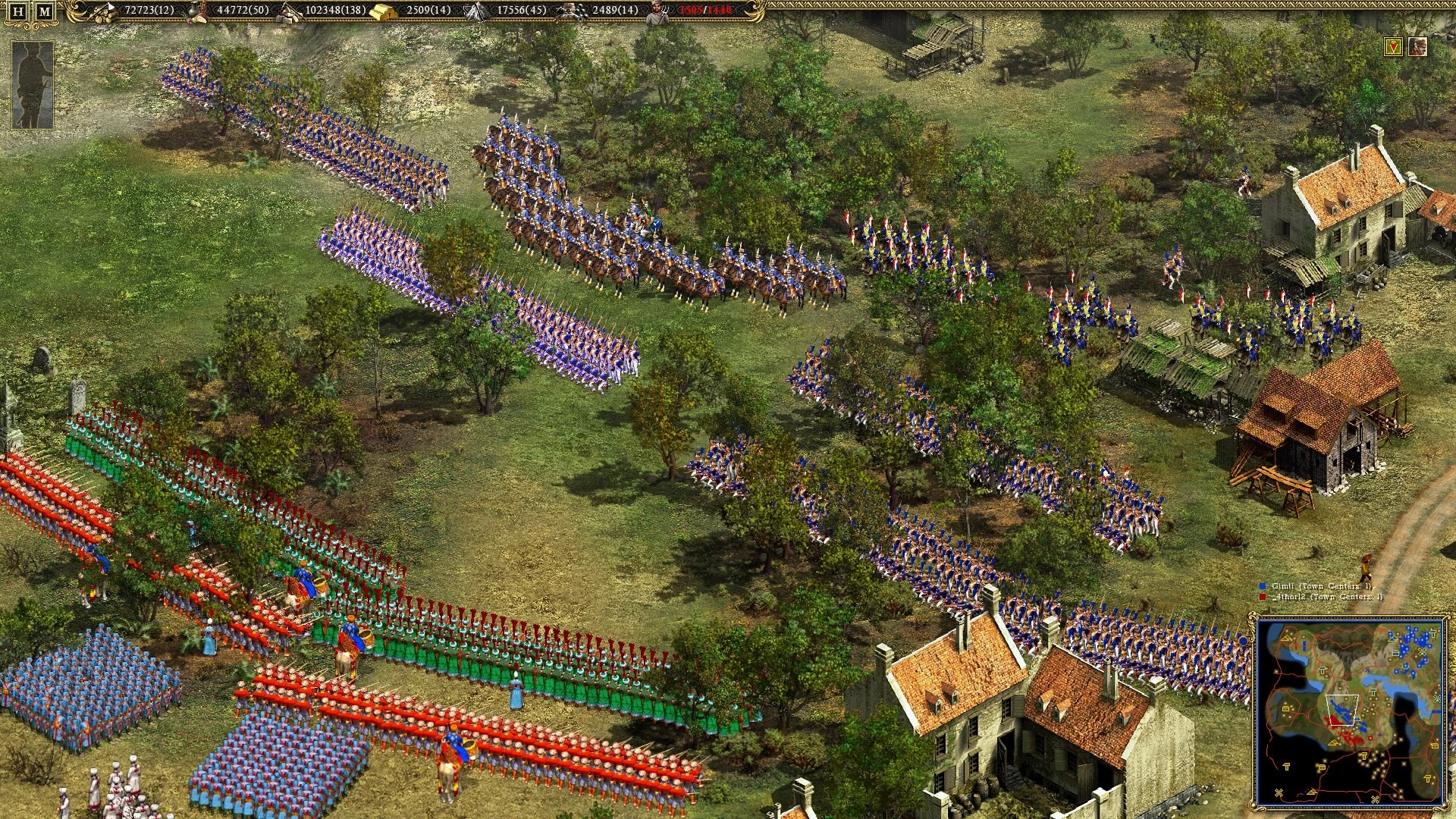 Image from the game Cossacks II: Napoleonic Wars (2005)