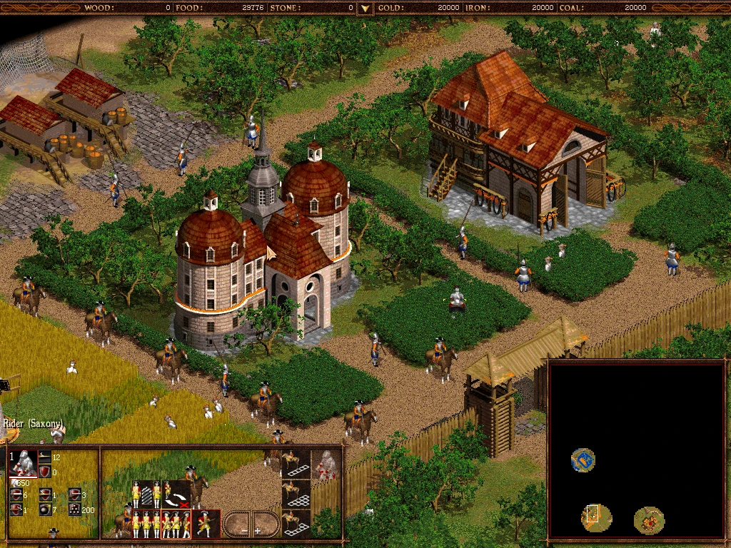 Image from the game Cossacks: The Art of War (2002)