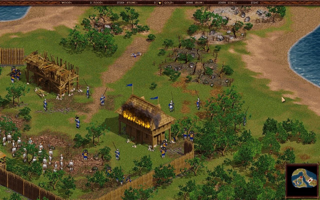 Image from the game Cossacks: The Art of War (2002)
