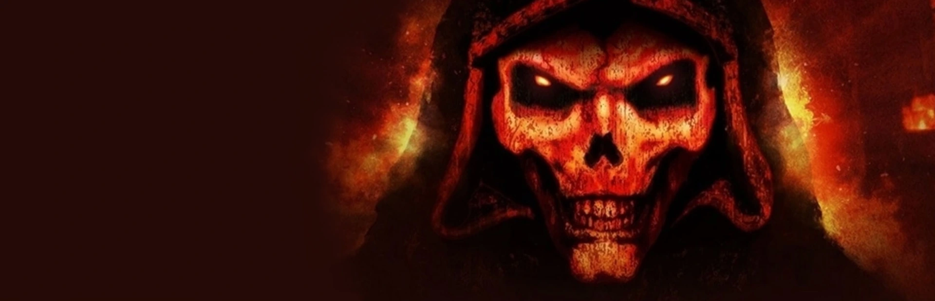 Background image from the game Diablo II (2000)