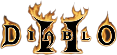 Game logo of Diablo II (2000)