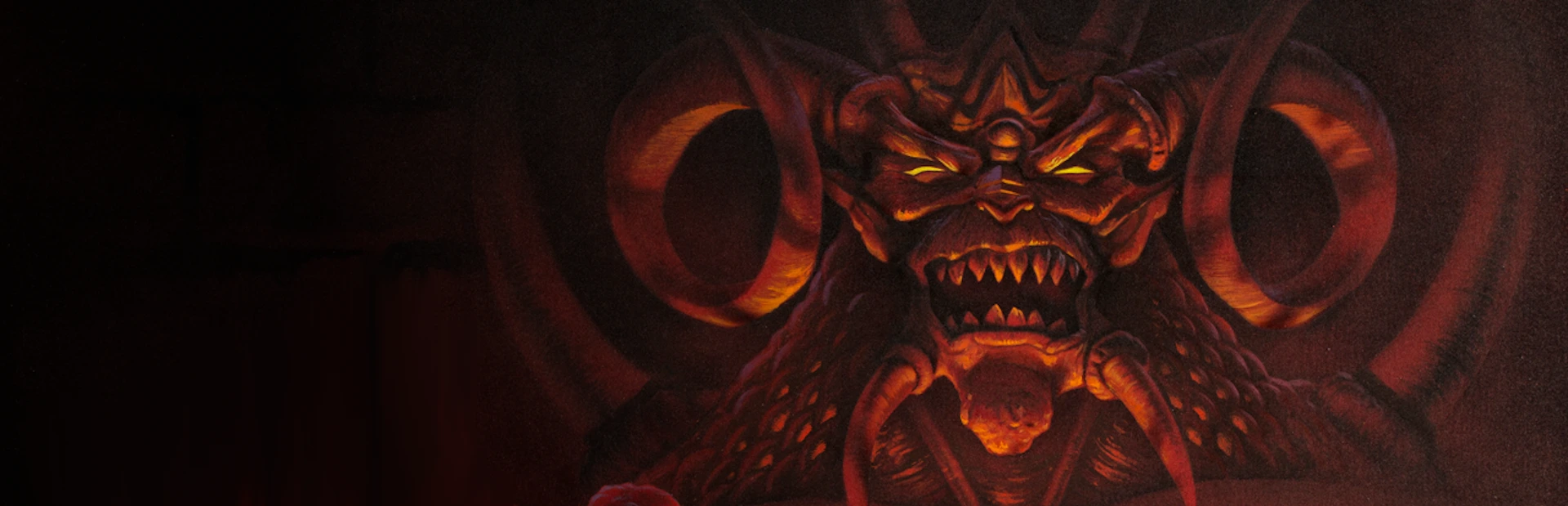 Background image from the game Diablo (1996)
