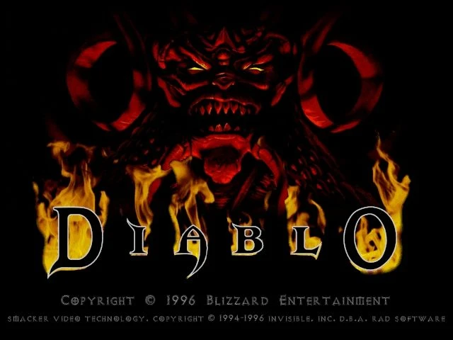 Screenshot from the game Diablo (1996)