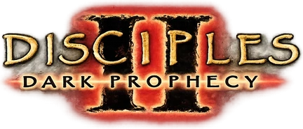 Game logo of Disciples II: Dark Prophecy (2002)