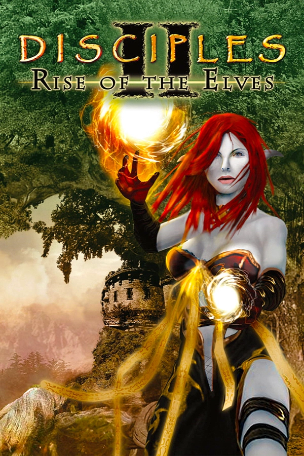 Game Poster of Disciples II: Rise of The Elves (2003)