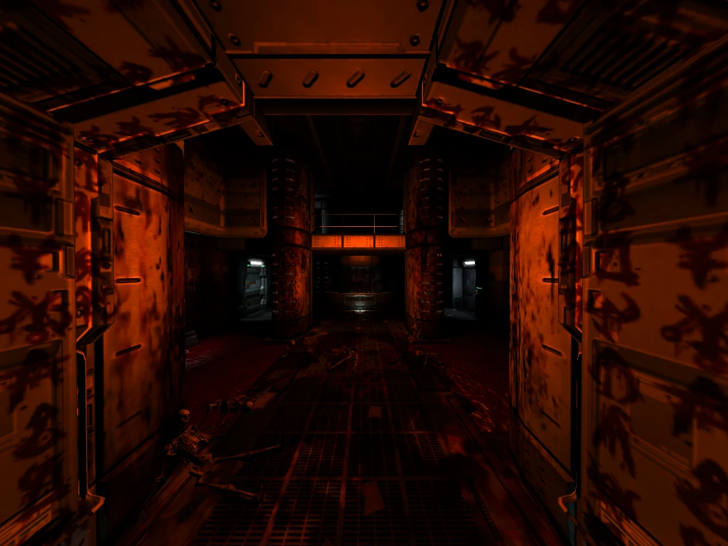 Screenshot from the game Doom 3 (2004)