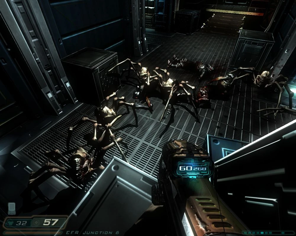 Screenshot aus dem Spiel Doom 3 (2004)