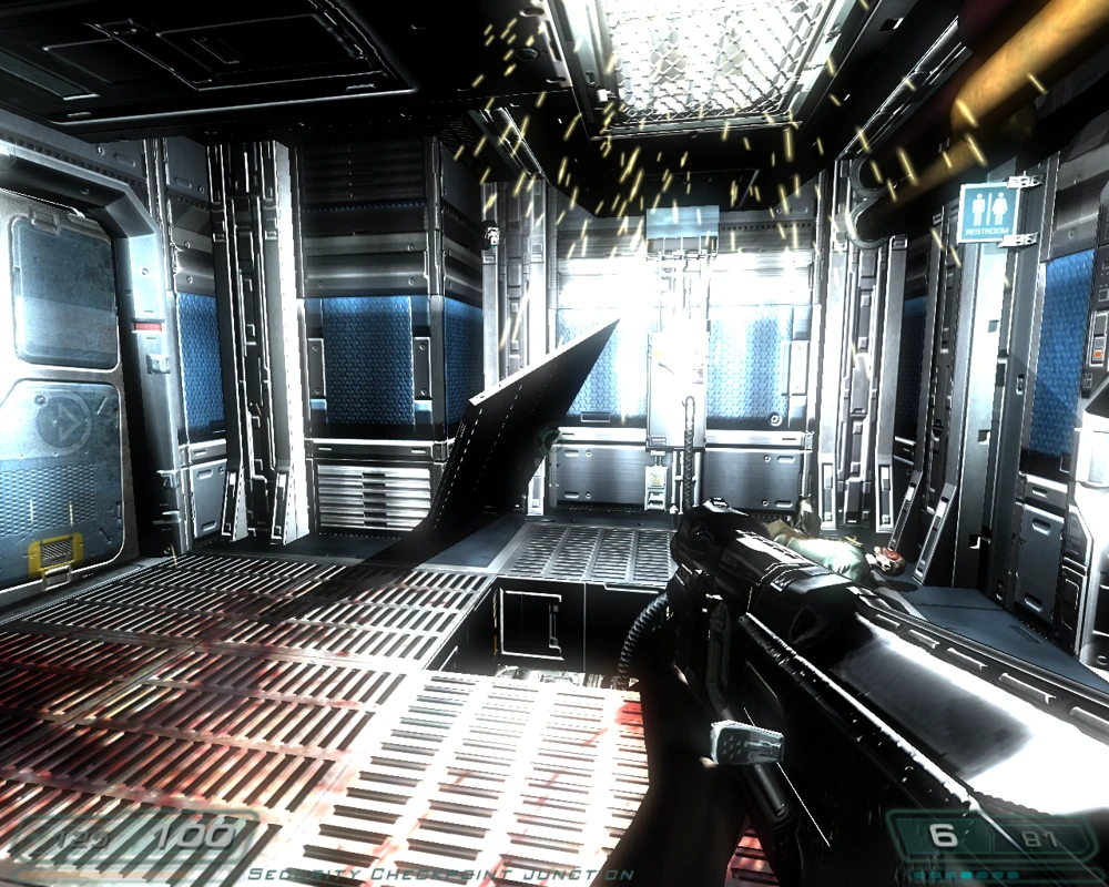 Screenshot aus dem Spiel Doom 3 (2004)