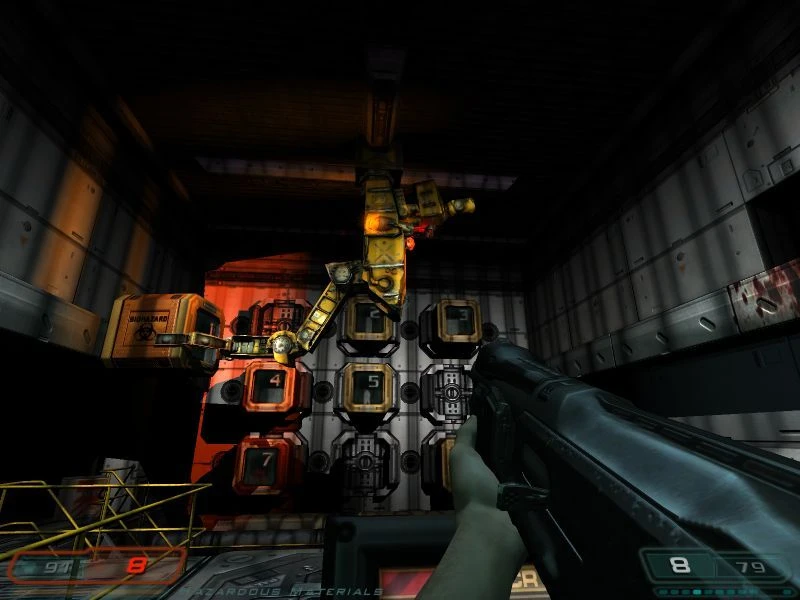 Screenshot from the game Doom 3 (2004)