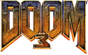 Game logo of Doom 3 (2004)
